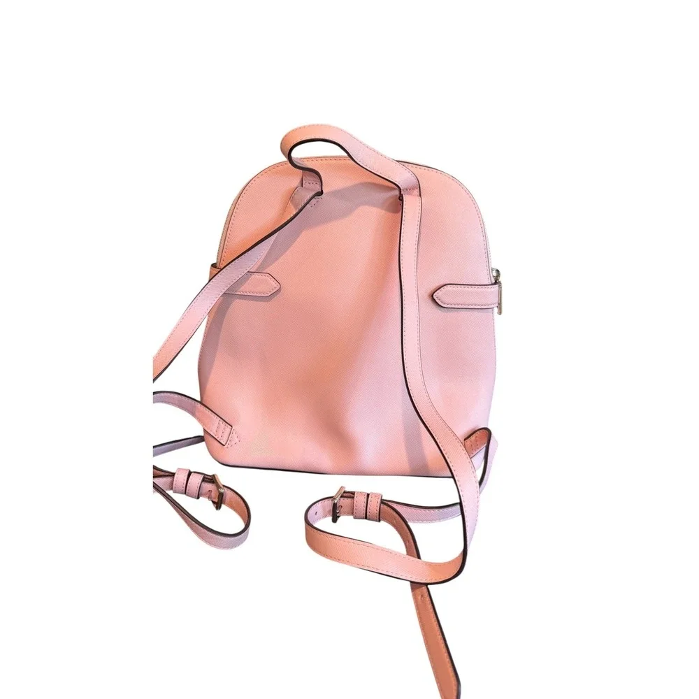 Kate Spade New York Stacei Dome Pale Pink Saffiano leather Leather Backpack